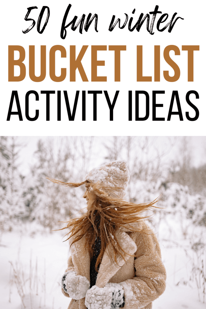 Winter Bucket List Activities 