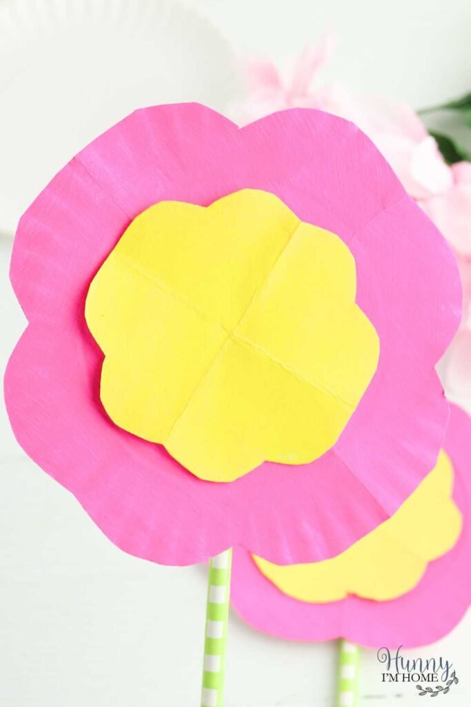Paper Plate Flowers