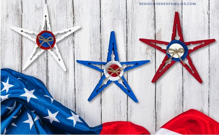 Clothespin Star Craft