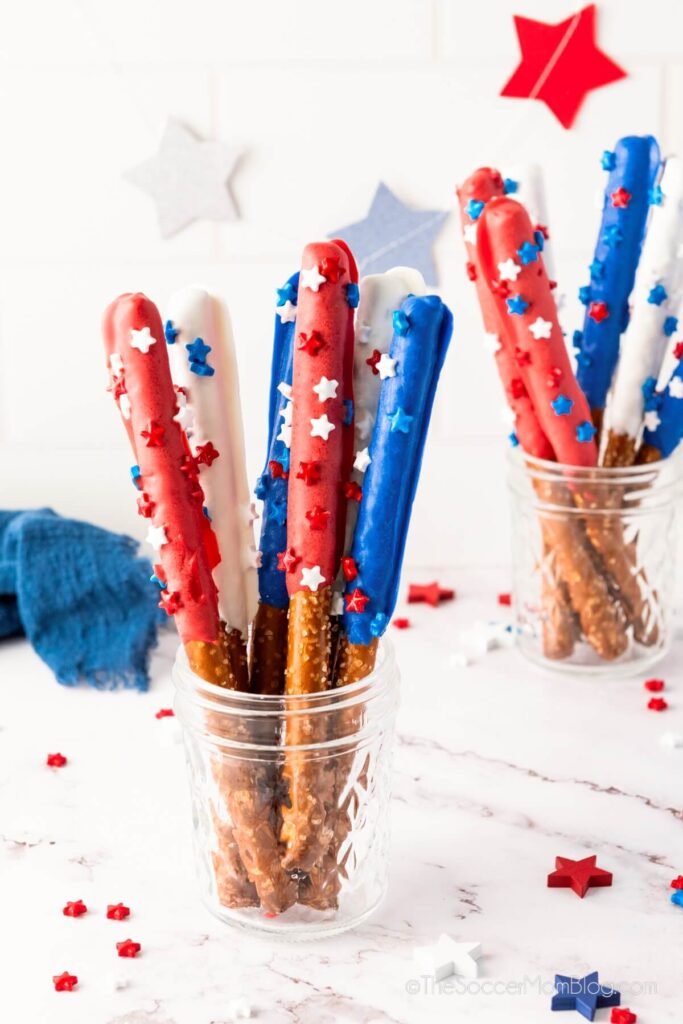 Firecracker Pretzel Rods