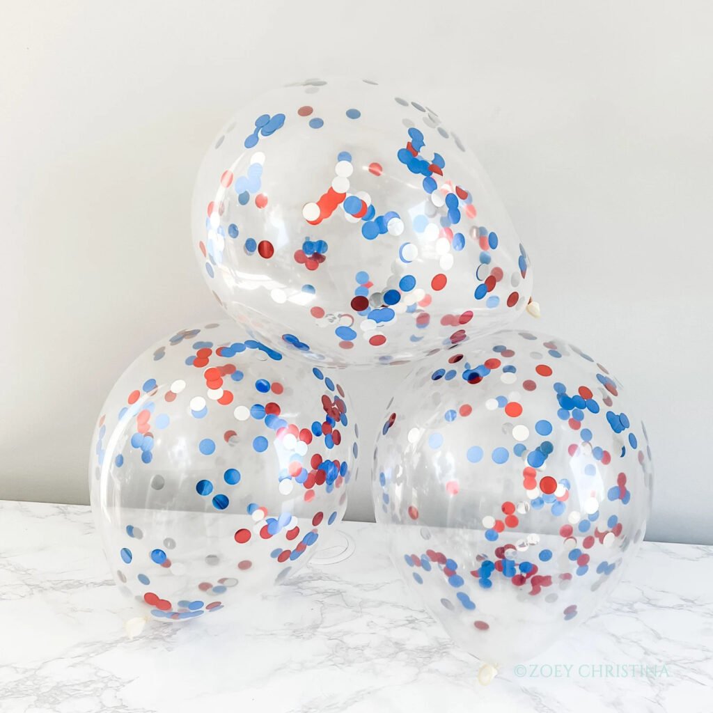 Red White and Blue Balloons
