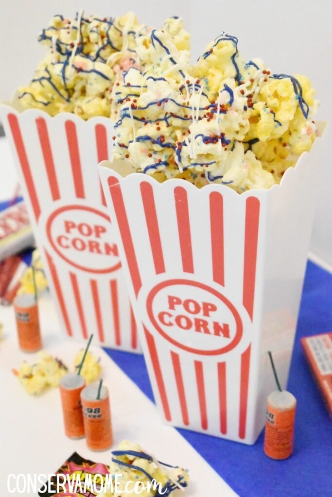 Red, White and Blue FireCracker Popcorn