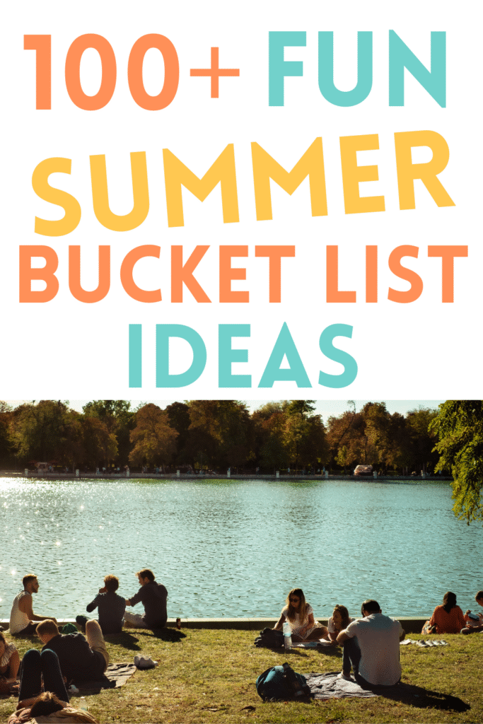 Summer Bucket List