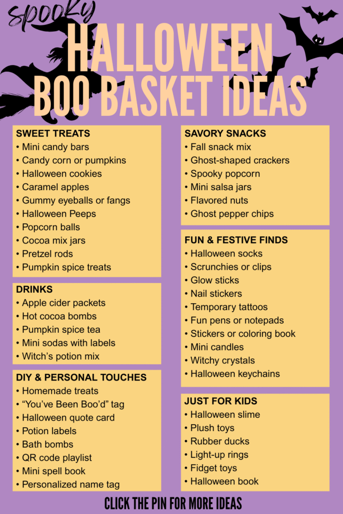 Boo Baskets Ideas