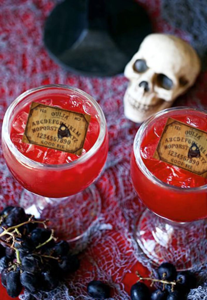 Edible Halloween Drink Decorations