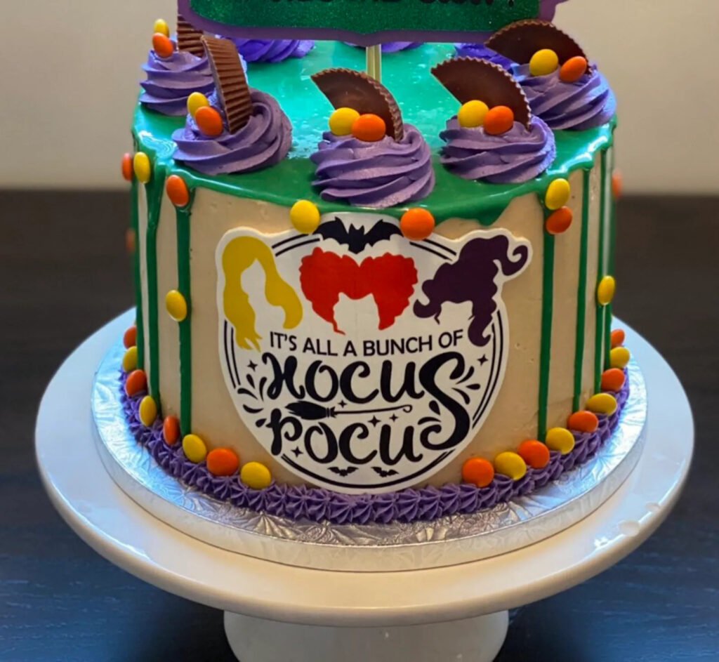 Hocus Pocus Edible Cake Image