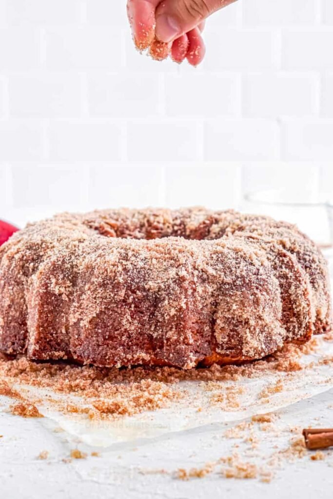 Apple Cider Donut Cake