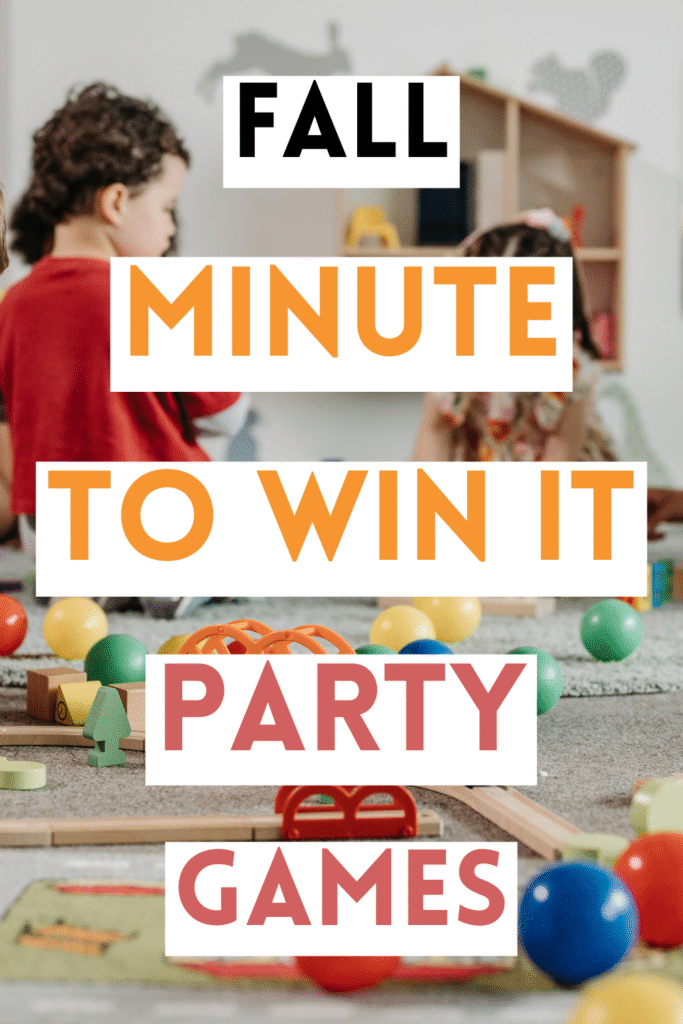 Fall Minute to Win It Games