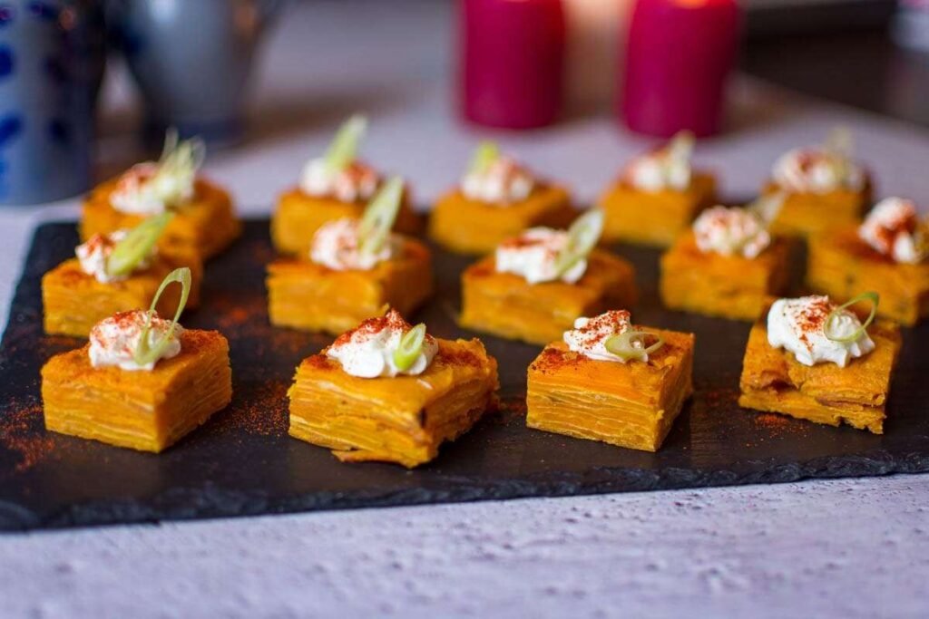 Sweet Potato Canapes