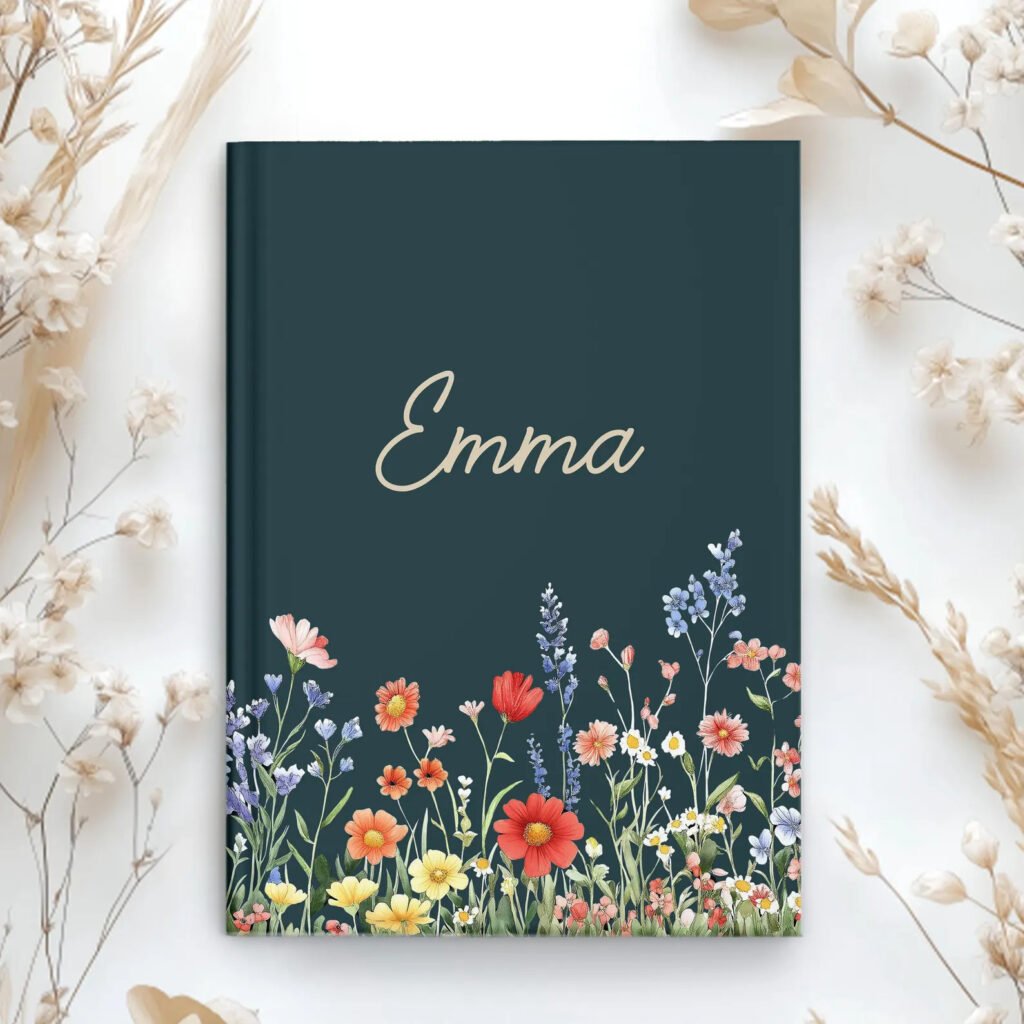 Wildflower Personalized Journal