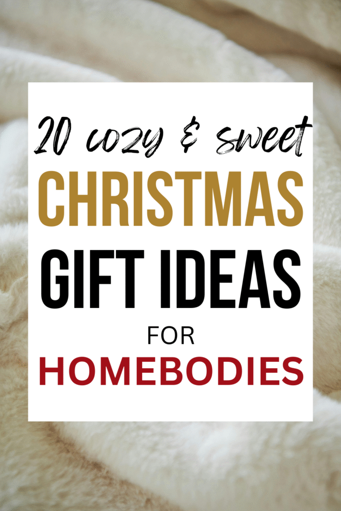 Christmas Gift Ideas for Homebodies