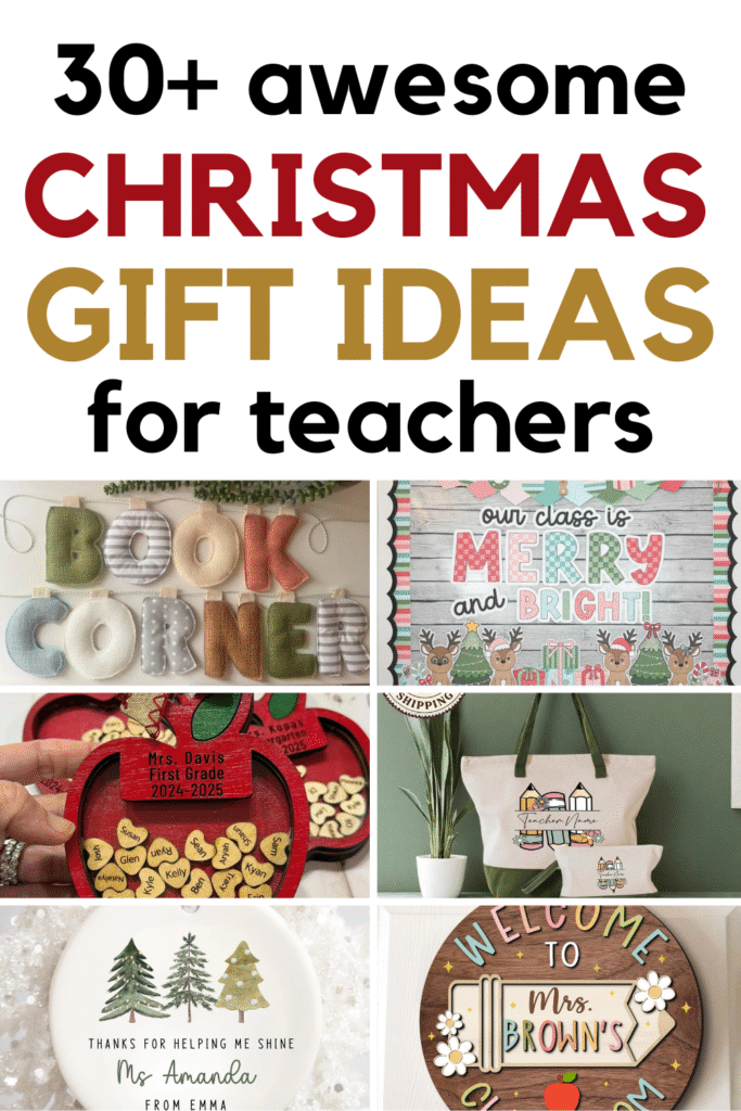 Christmas Gift Ideas for teachers