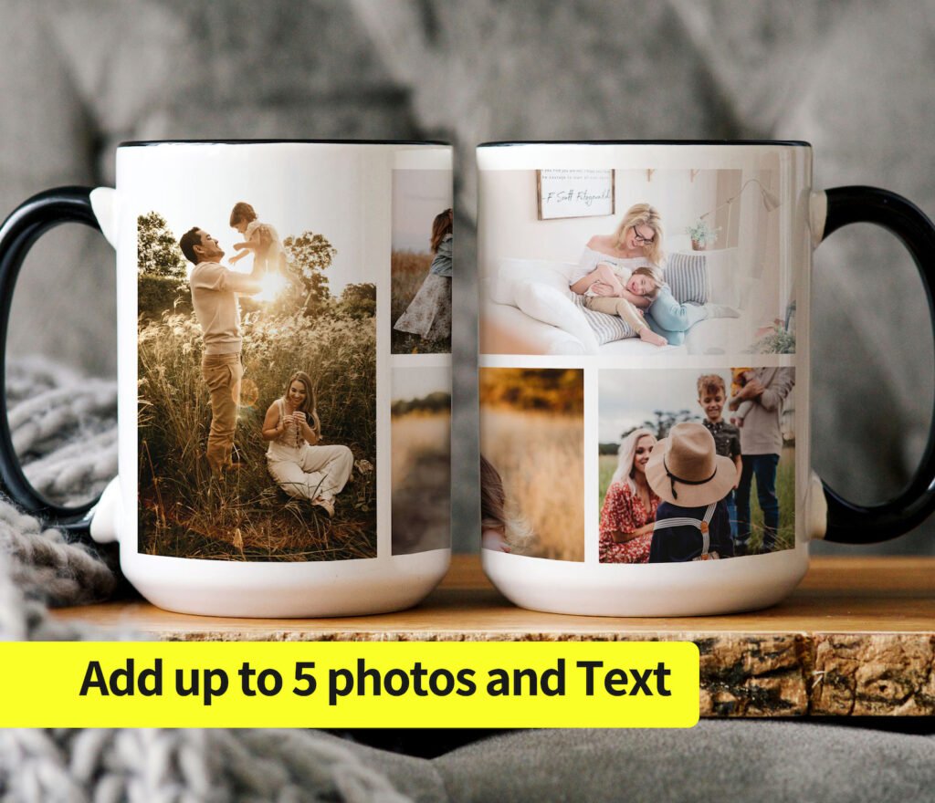 Custom Photo Collage Coffee Mug
