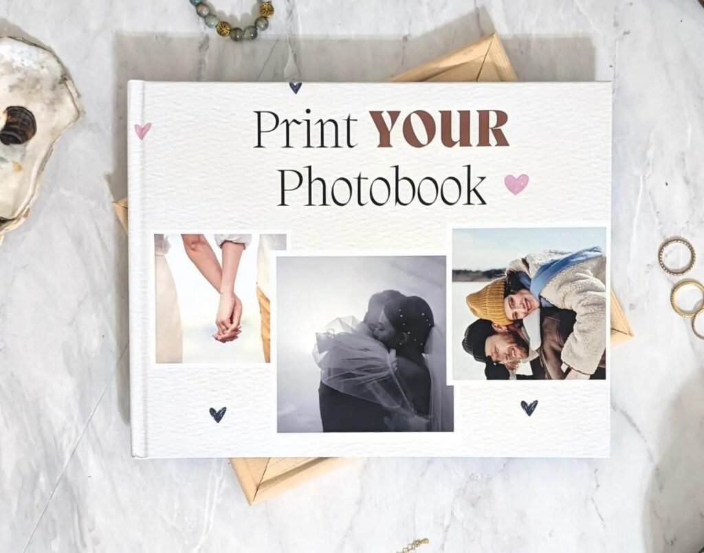 Custom photo book print