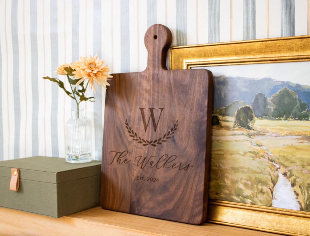 Engraved cutting board