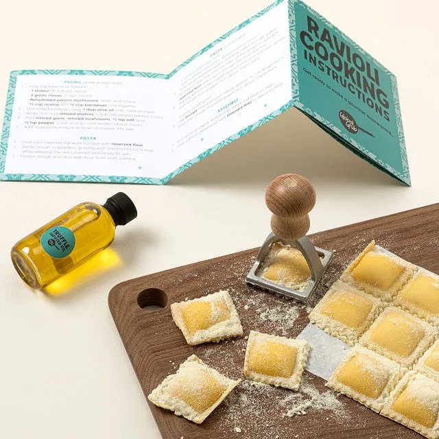 Homemade Mushroom Ravioli Kit