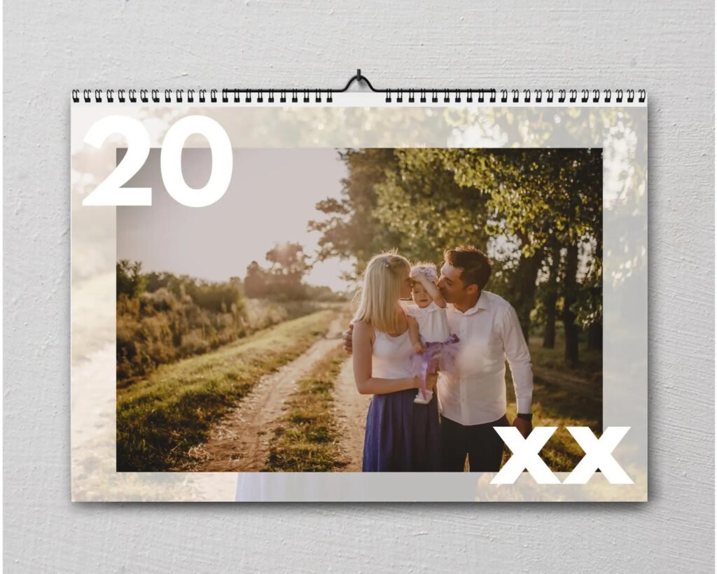 Personalized Photo Wall Calendar