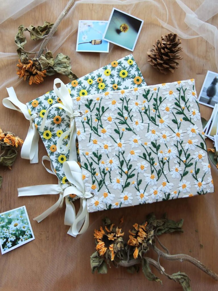 Vintage Floral Photo Scrapbook