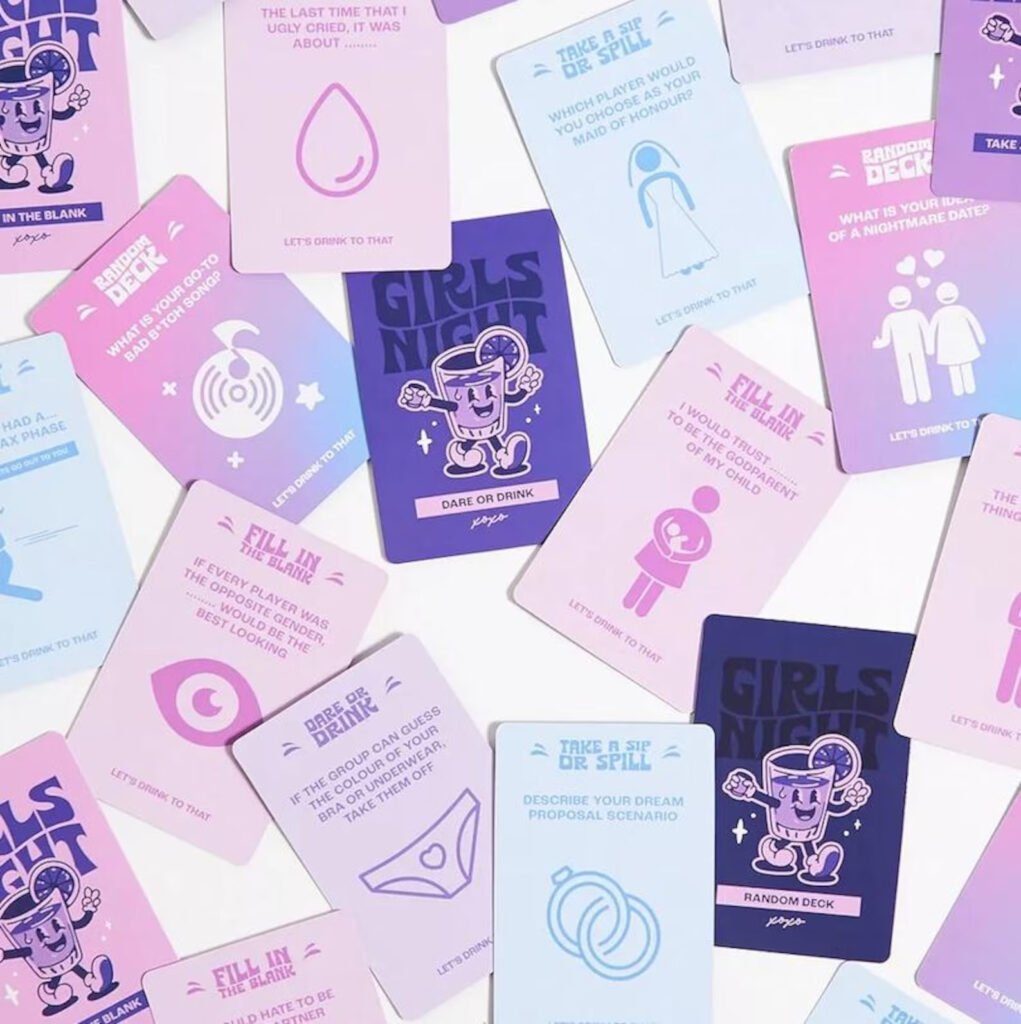 Girls Night Drinking Card Game